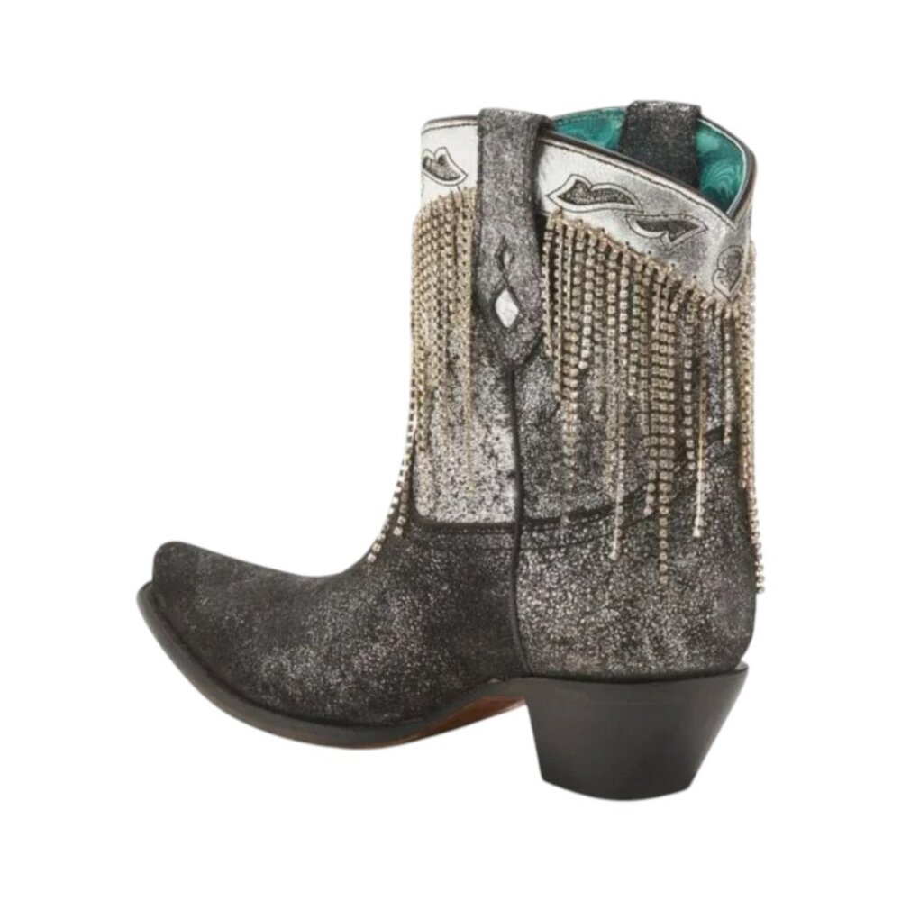 CORRAL BOOTS Made In Mexico Leather Embroidery And Crystals Western Boots - Picture 2 of 6